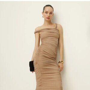 Reformation Alycia Knit Dress Pink - Size XS